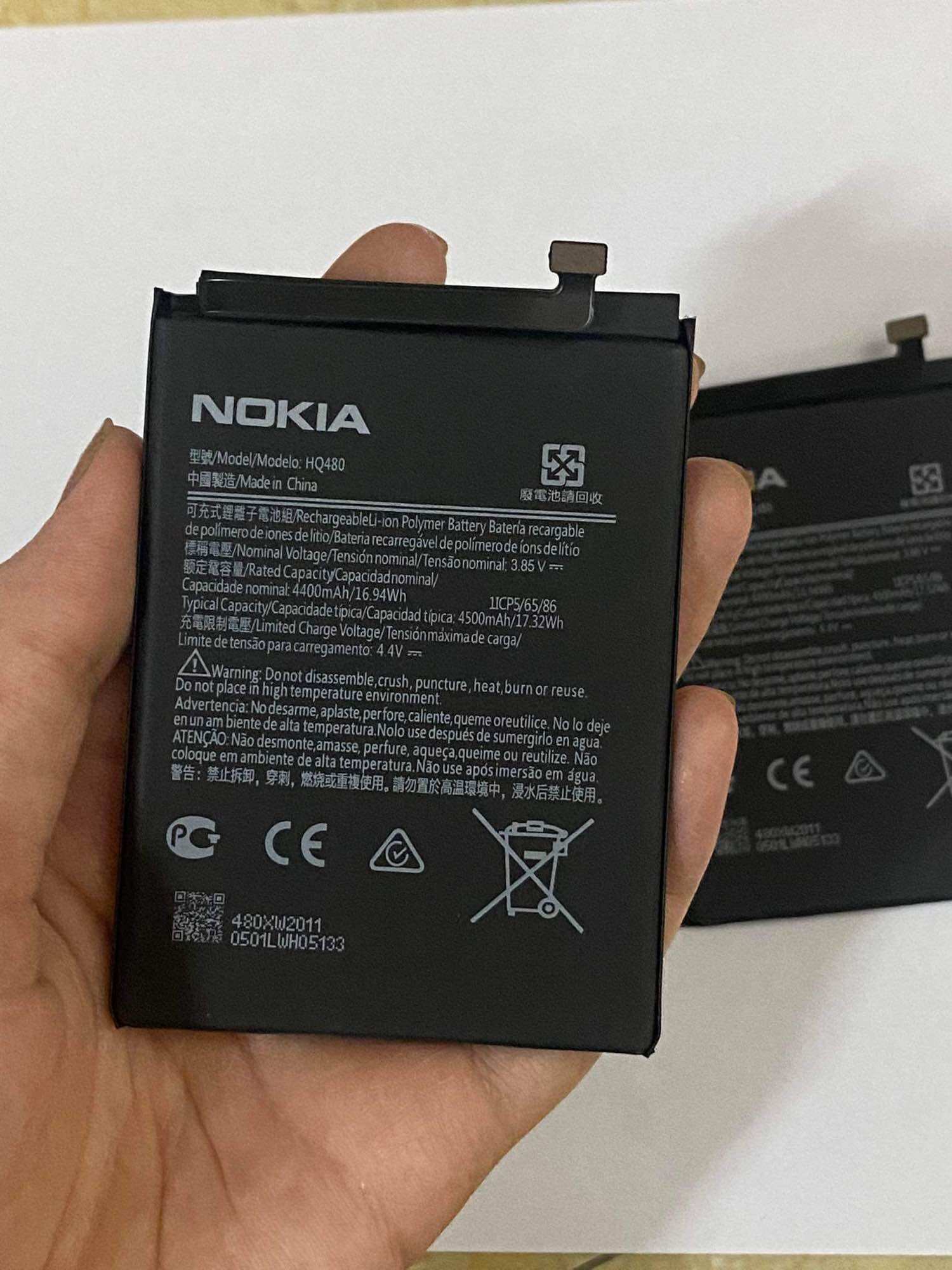 Pin zin Nokia 8.3 (HQ480) loại AA bao test đổi mới