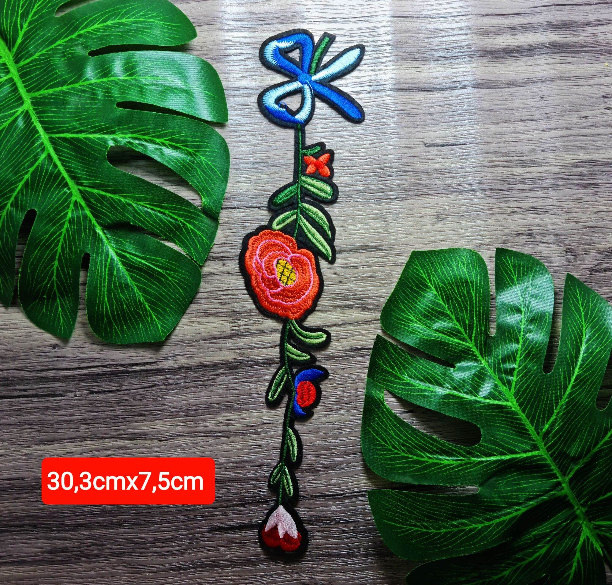 Sticker Thêu Ủi Hình Hoa Các Loại Siêu Độc Đáo