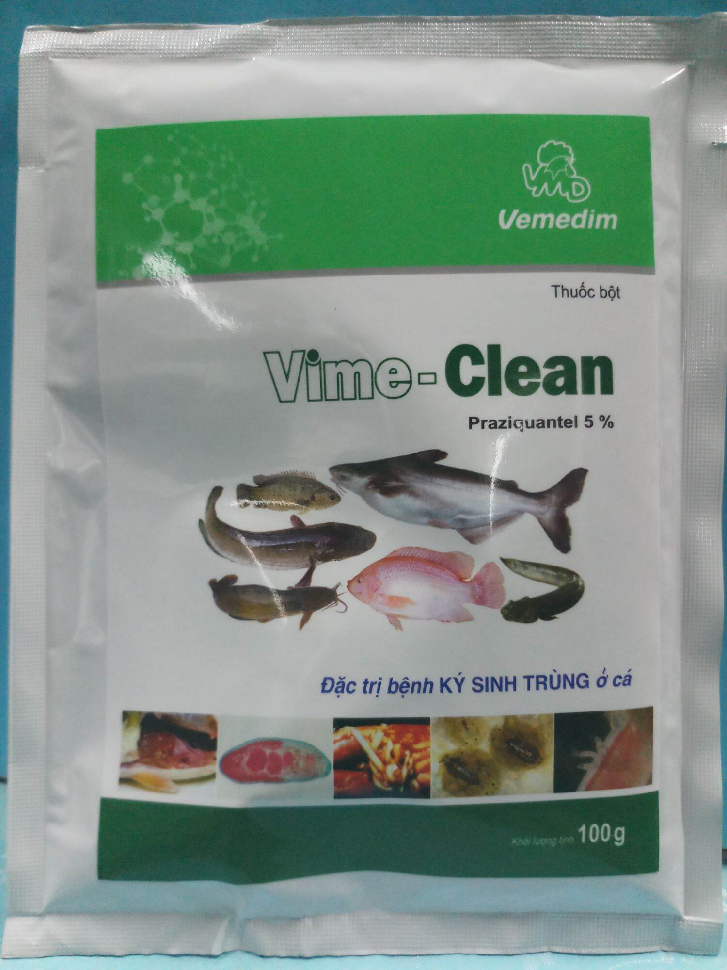Vime clean 100 gram ký sinh trùng ở cá