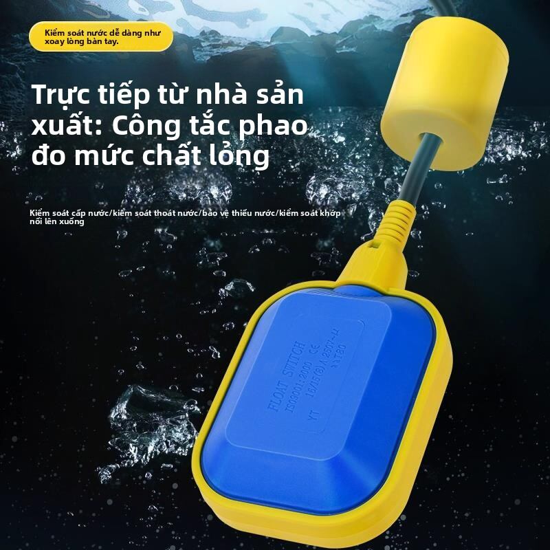 MUJUEAO | Float Level Switch Cable Water Level Controller Automatic Water Supply Sensor Giá 636,000 Đồng*Miễn phí vận chuyển