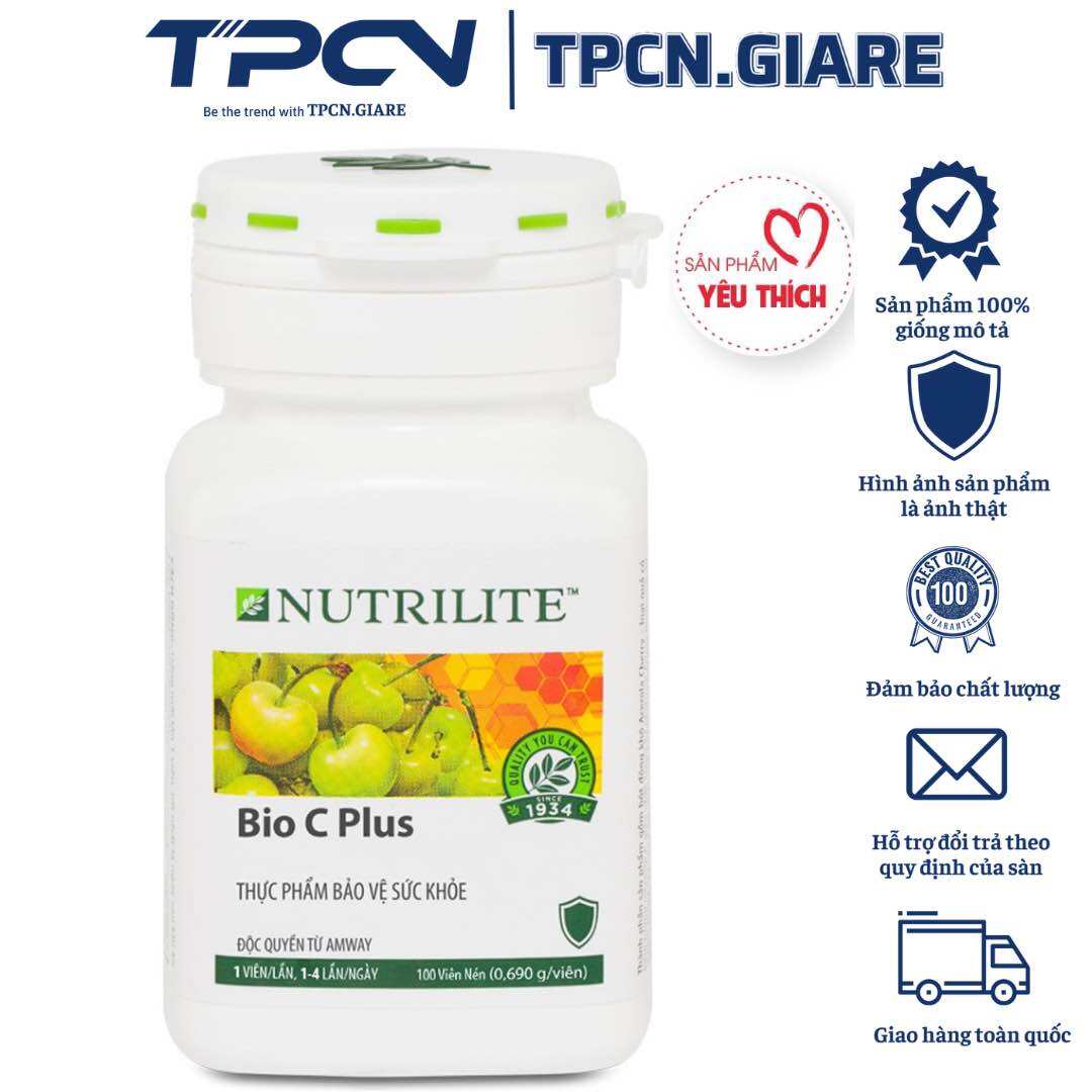 TPBS Bio C plus giúp tăng sức đề kháng và chống oxy hóa.giúp hấp thụ canxi