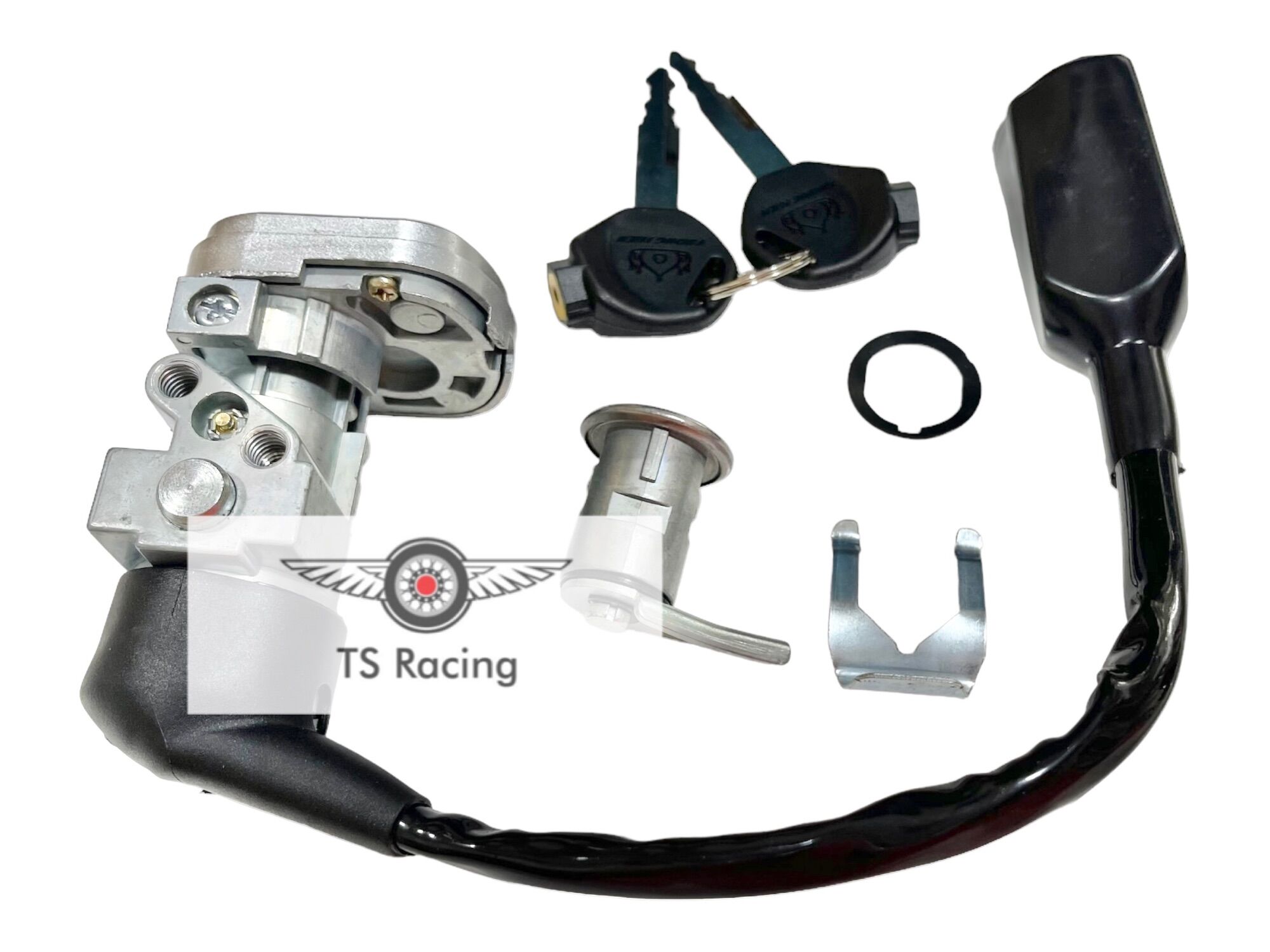 Bộ ổ khoá vuông trước sau wave rs - wave a - wave s100