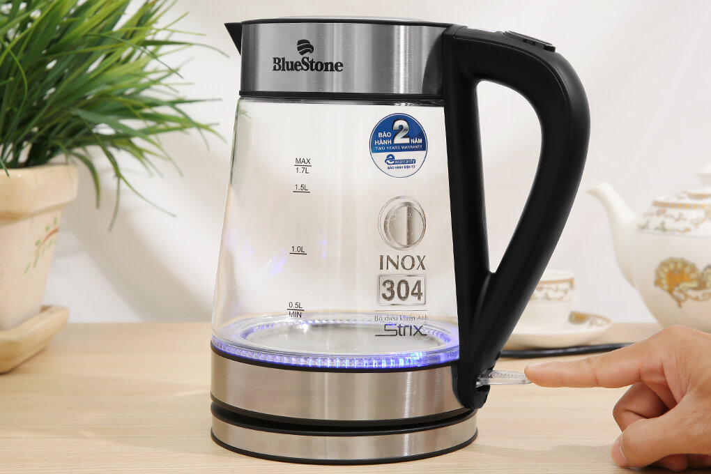 Ấm đun siêu tốc bluestone 1.7 lít ktb-3426 - hàng chính hãng mới 100%, bảo hành 24 tháng