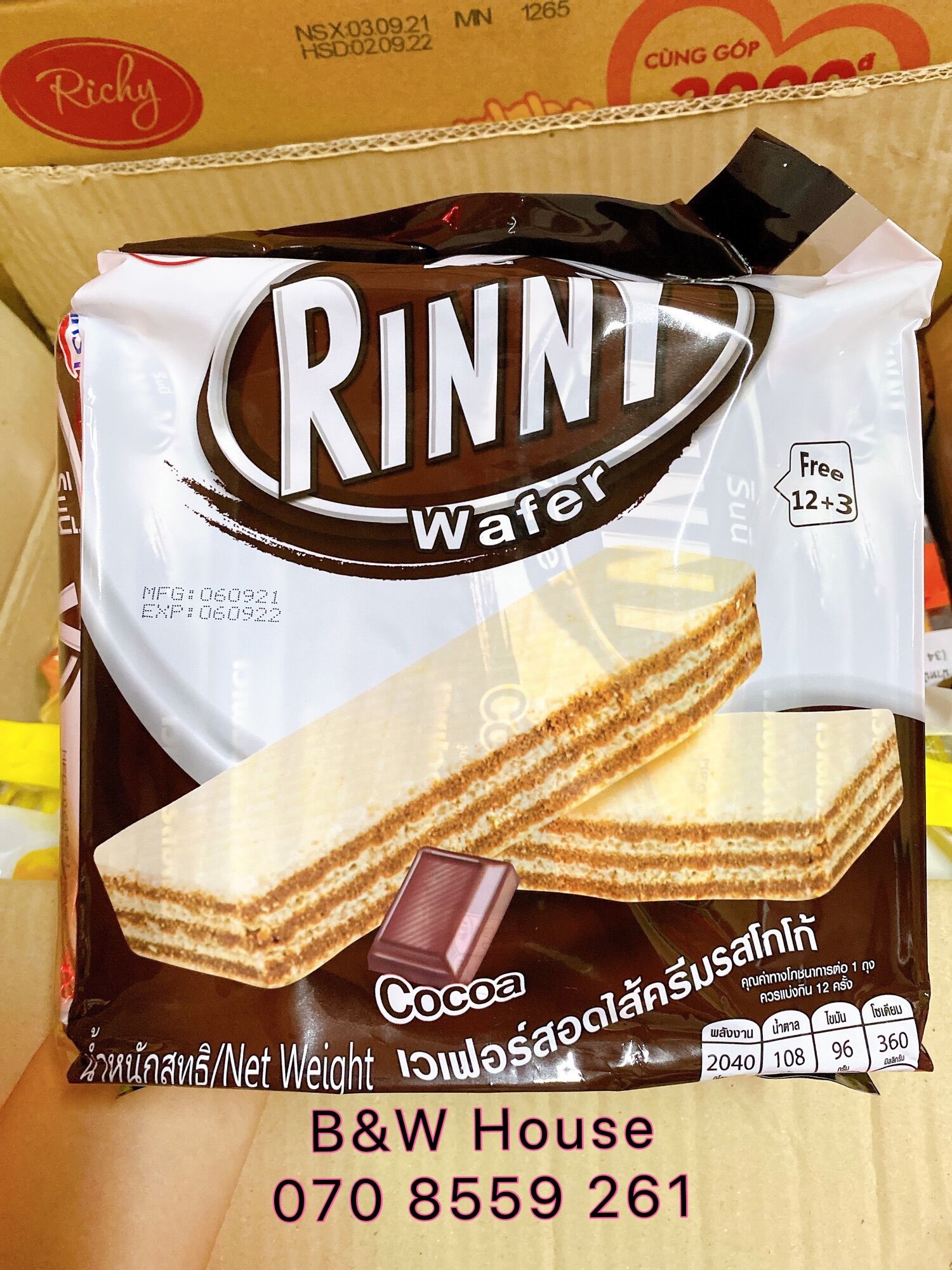 Bánh xốp thái Rinny