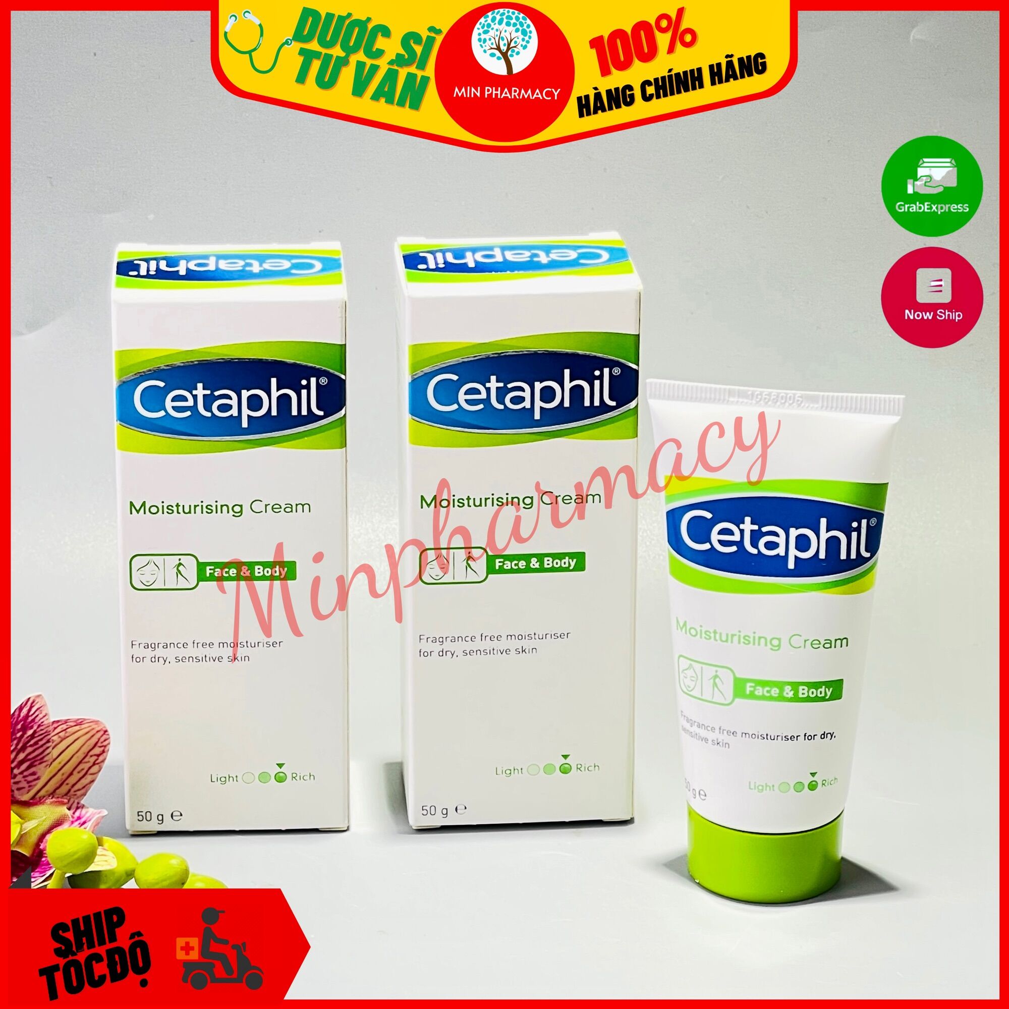 Kem dưỡng ẩm cetaphil moisturizing cream 50g- minpharmacy