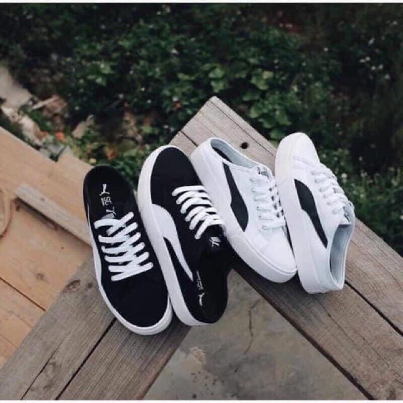 [Chính hãng][size 40.5; dài chân 26 cm]Giày dẫm gót Puma Nhật cao cấp