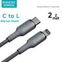 Romoss | Dây Cáp Sạc Nhanh PD Type-C Lightning cho Apple