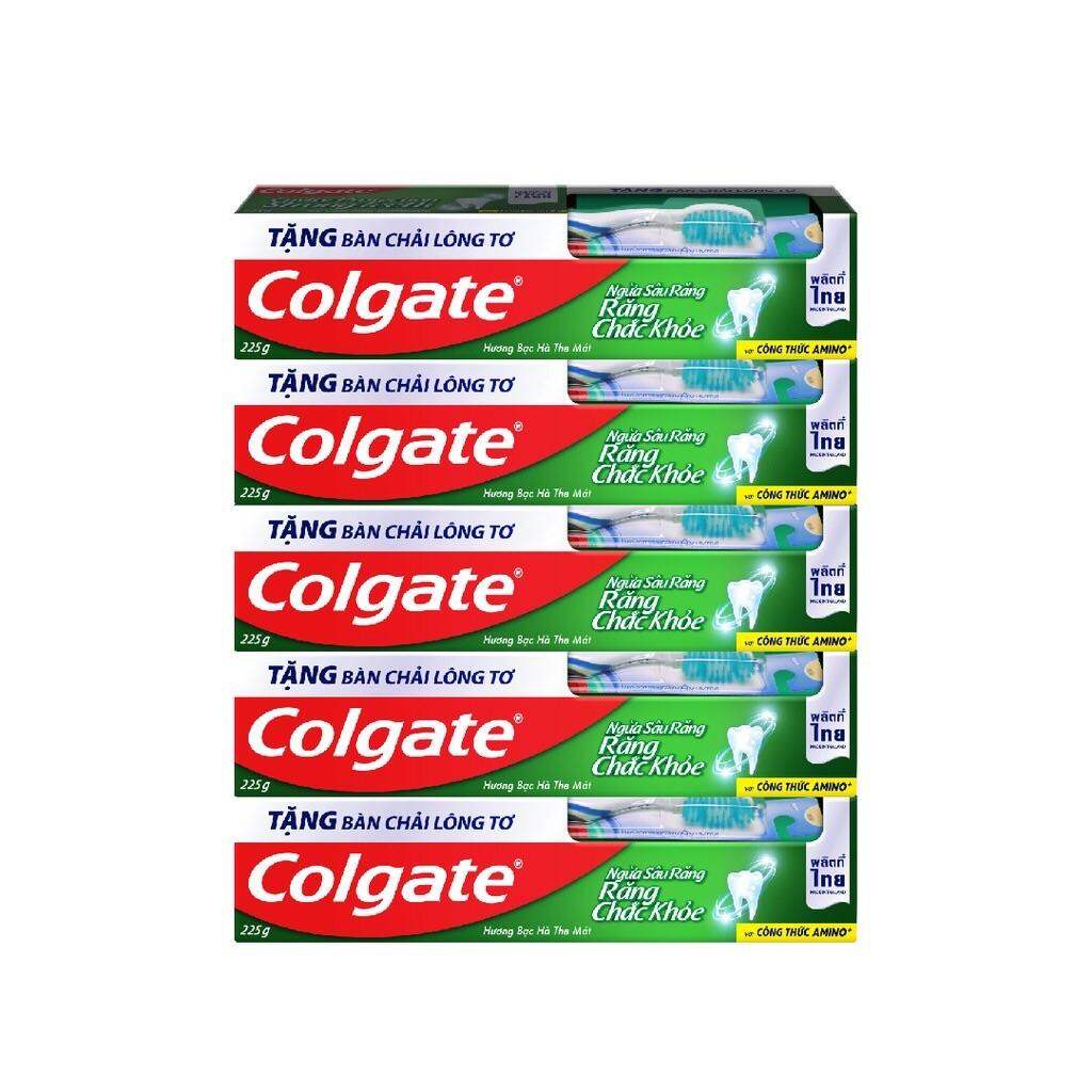 Kem đánh răng Colgate ngừa sâu răng tối đa cho răng chắc khỏe 225g/hộp