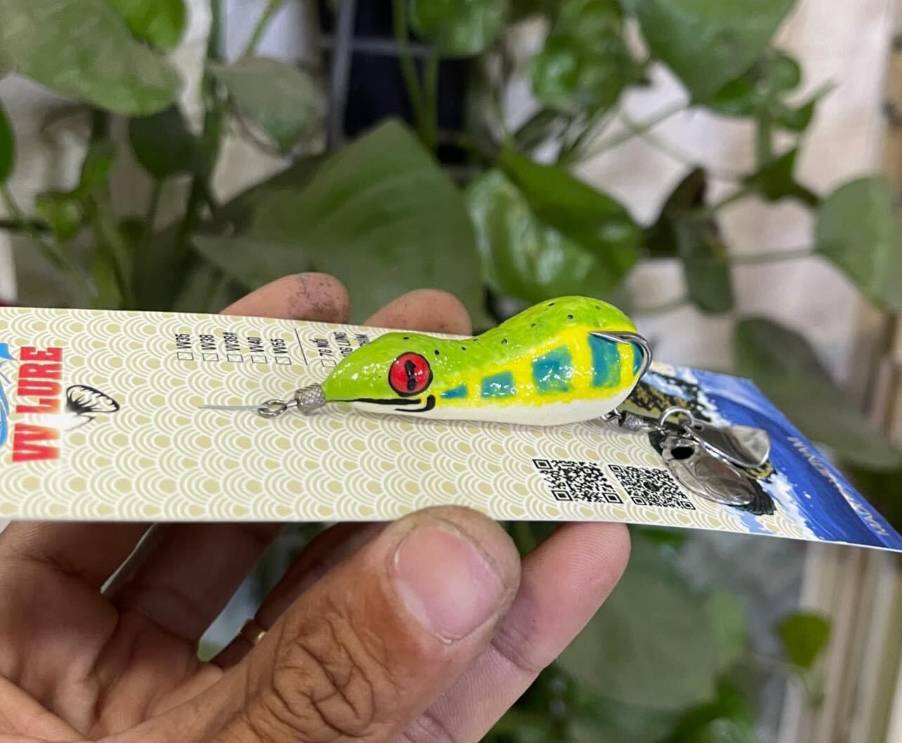 Vv55 nhái hơi nhaị cá,7g nổi 9g lửng,12g chìm
