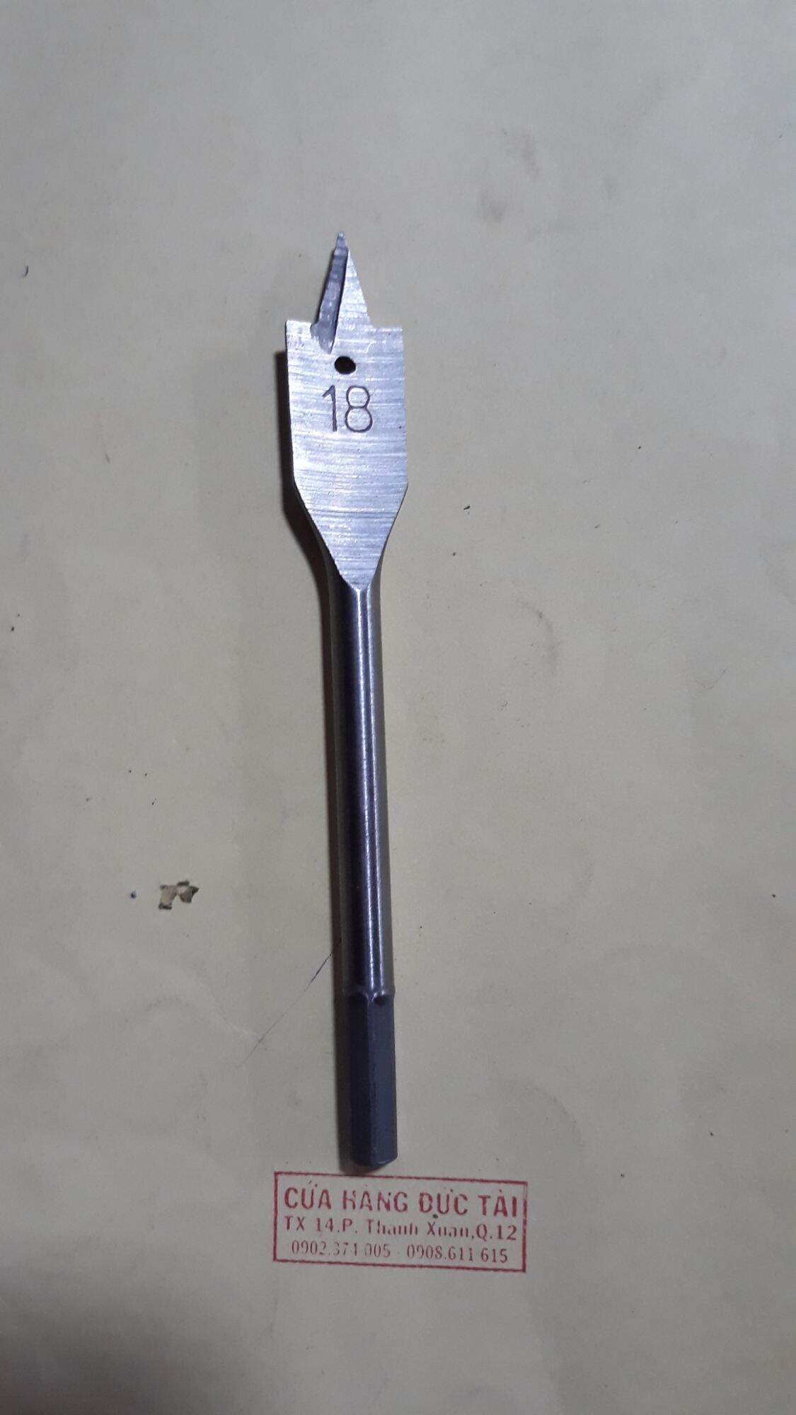 [HCM] Mũi khoan gỗ dẹp, mũi khoan gỗ lá
