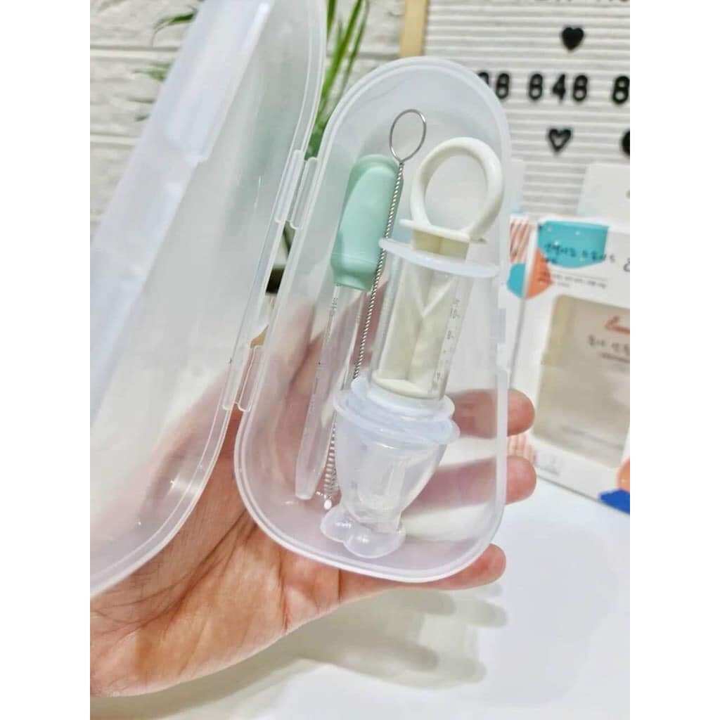 [CHÍNH HÃNG] Set dụng cụ uống thuốc & bón sữa AAG/EMMA
