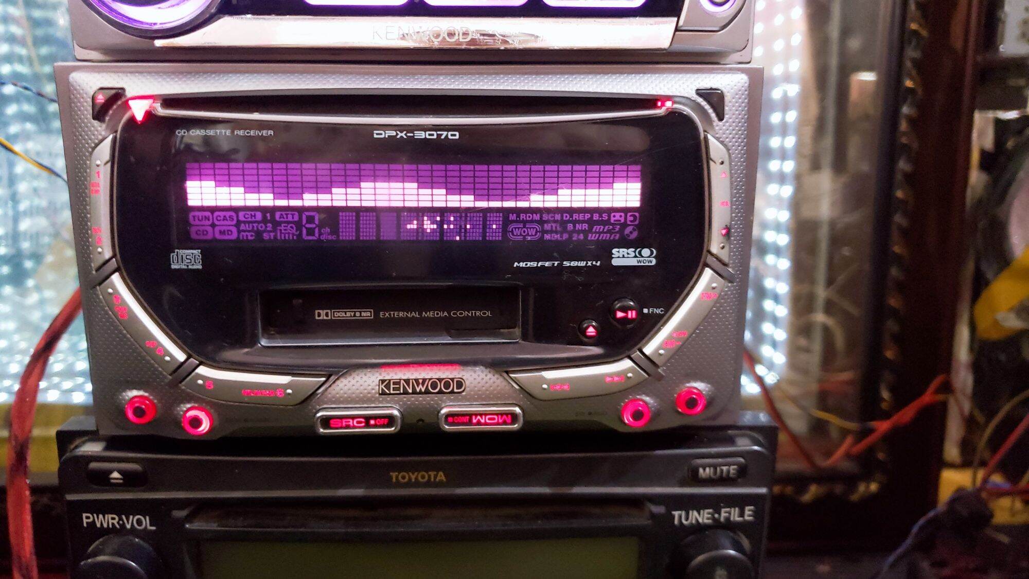 đầu phát nhạc CD & TAPE KENWOOD