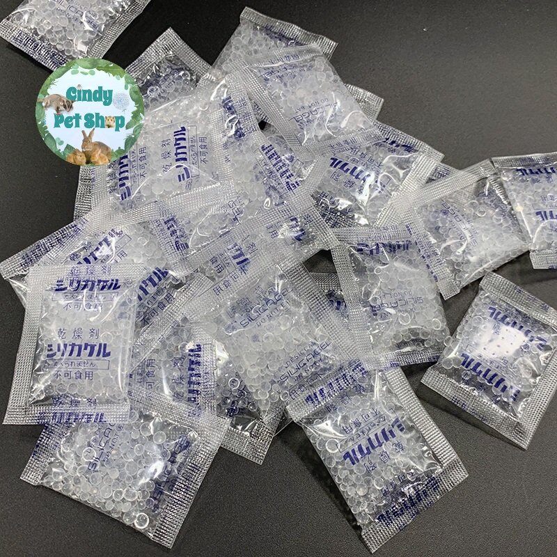 10 gói hút ẩm chống ẩm thức ăn