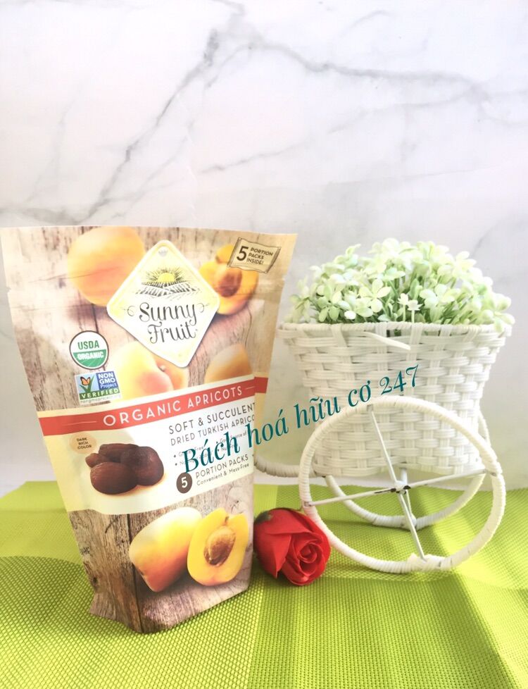 [ Gói nhỏ 50g] Mơ khô hữu cơ Sunny Fruit
