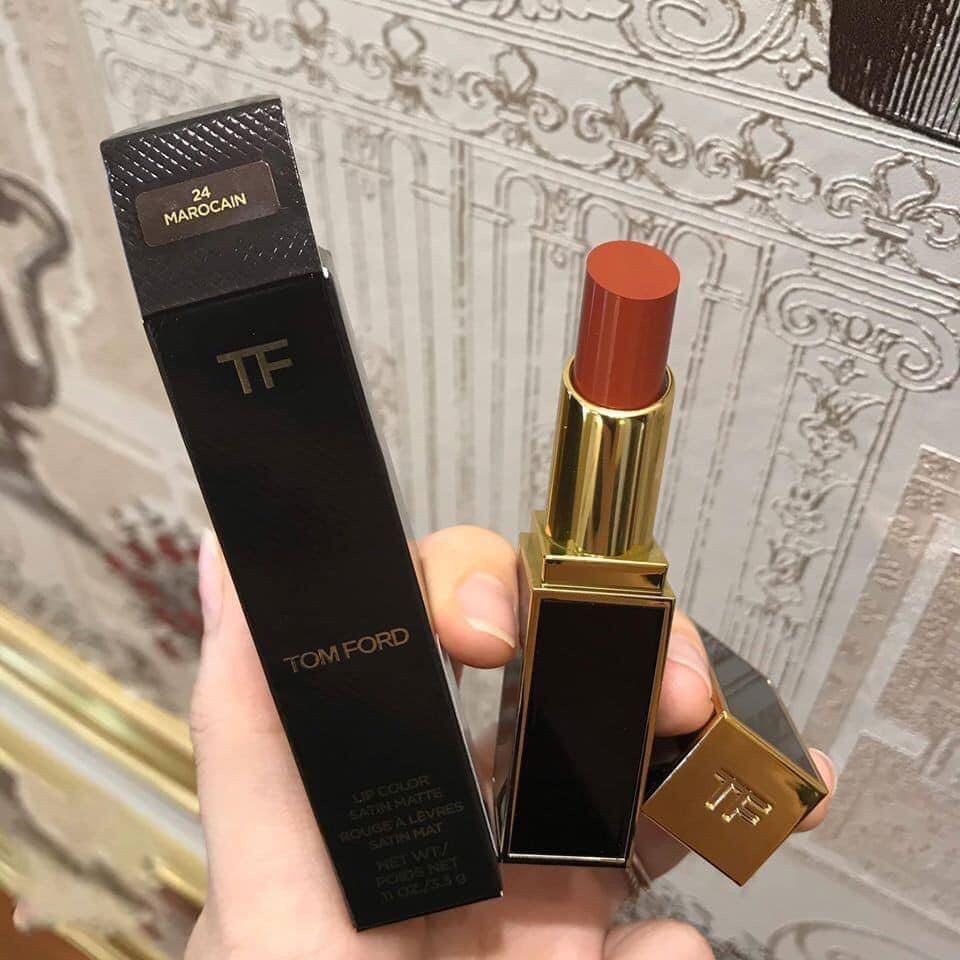 Giảm giá Son thỏi Tom Ford Lip Color Satin Matte - màu 24 Marocain - BeeCost