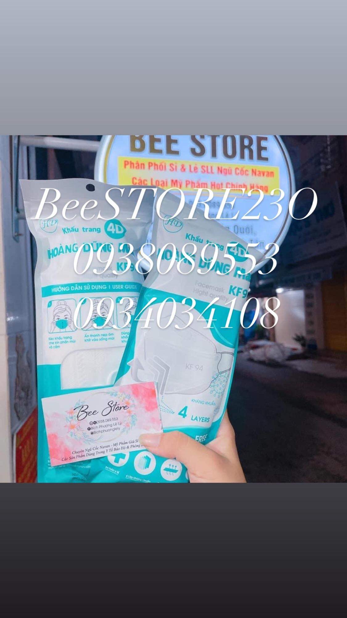 HOÀN TIỀN 15% - THÙNG 300 CÁI KHẨU TRANG KF94 4D- HOÀNG DŨNG - UNIMASK TUỲ MÀU