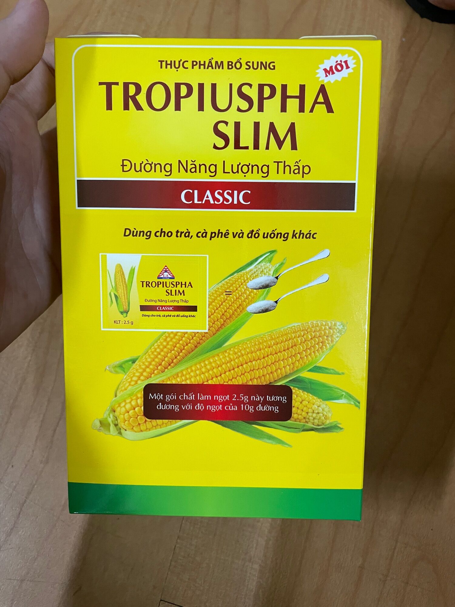 ĐƯỜNG BẮP ĂN KIÊNG CORN SLIM HỘP 50 GÓI