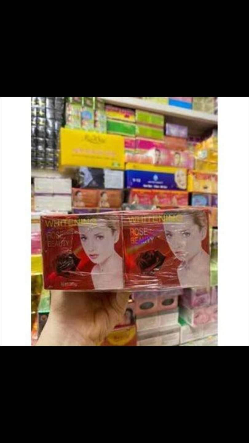 Kem bông hồng đỏ Rose beauty Whitening Thái Lan cao cấp 30g