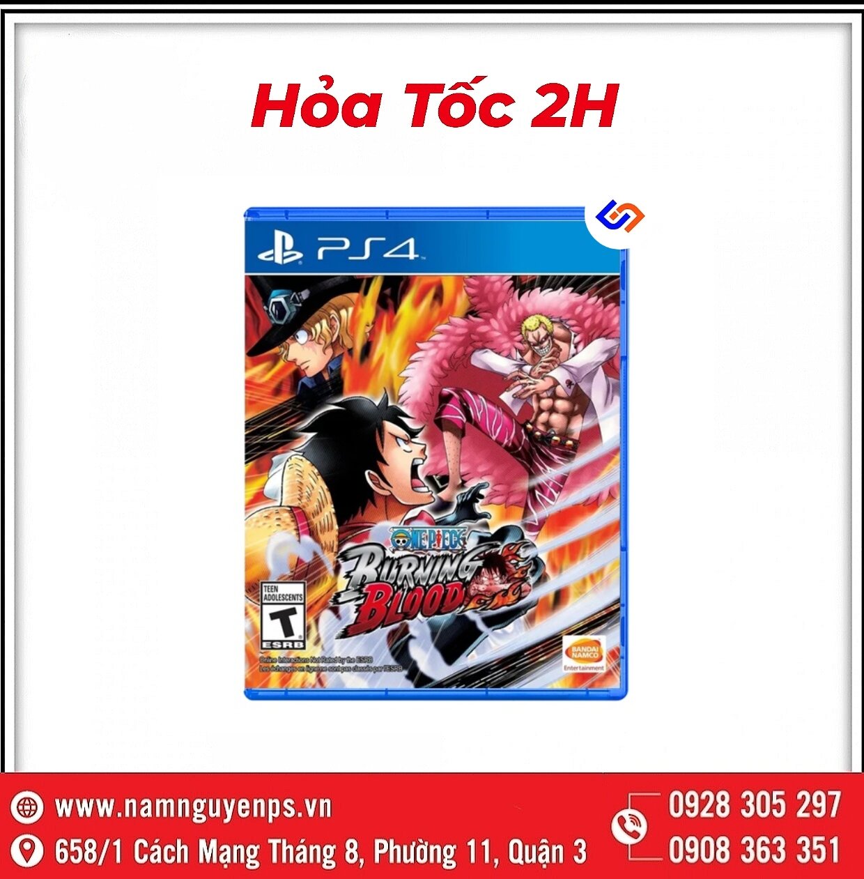 Đĩa game ps4 | one piece burning blood op