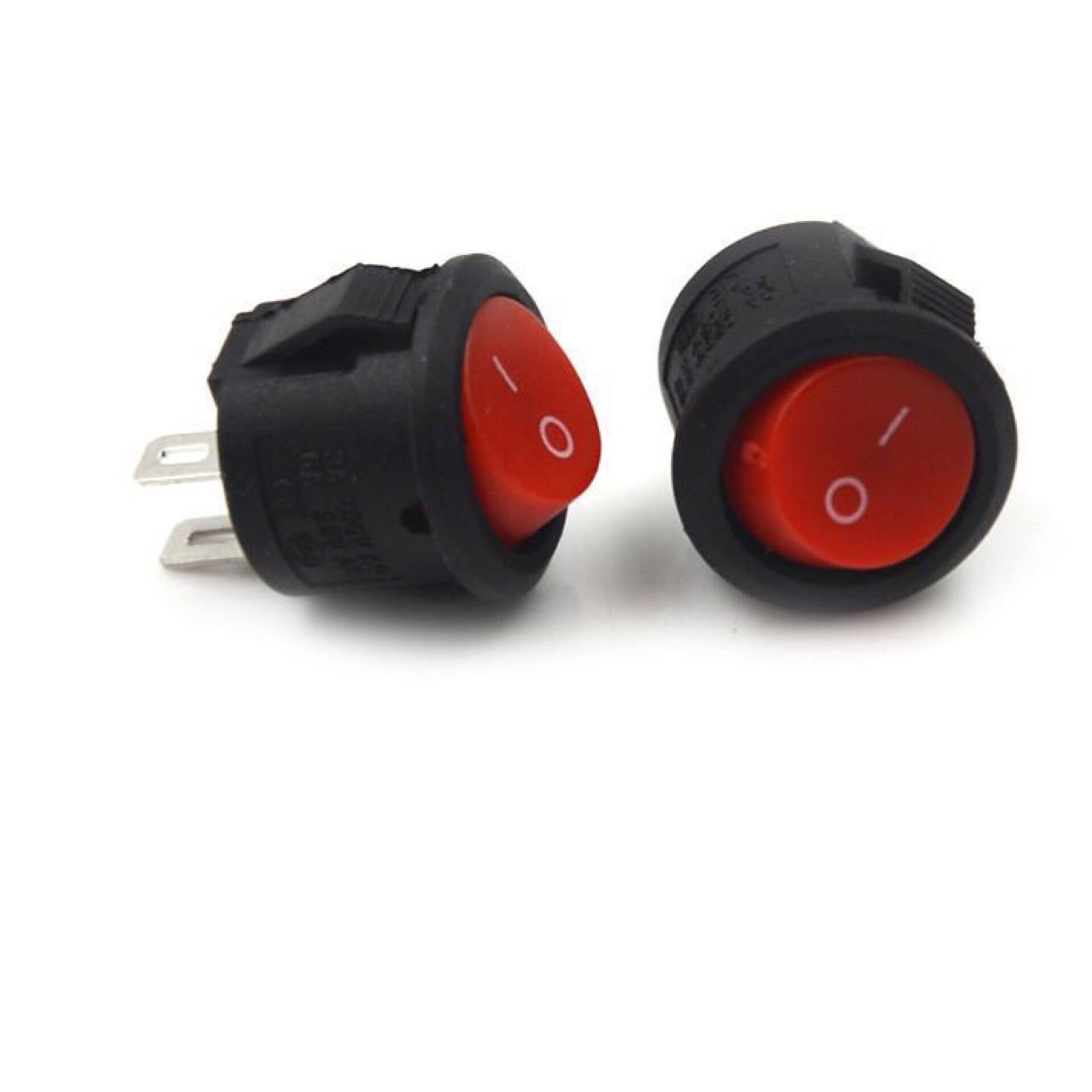 Công Tắc Tròn 2 Chốt On-Off 16mm 3a / 250v