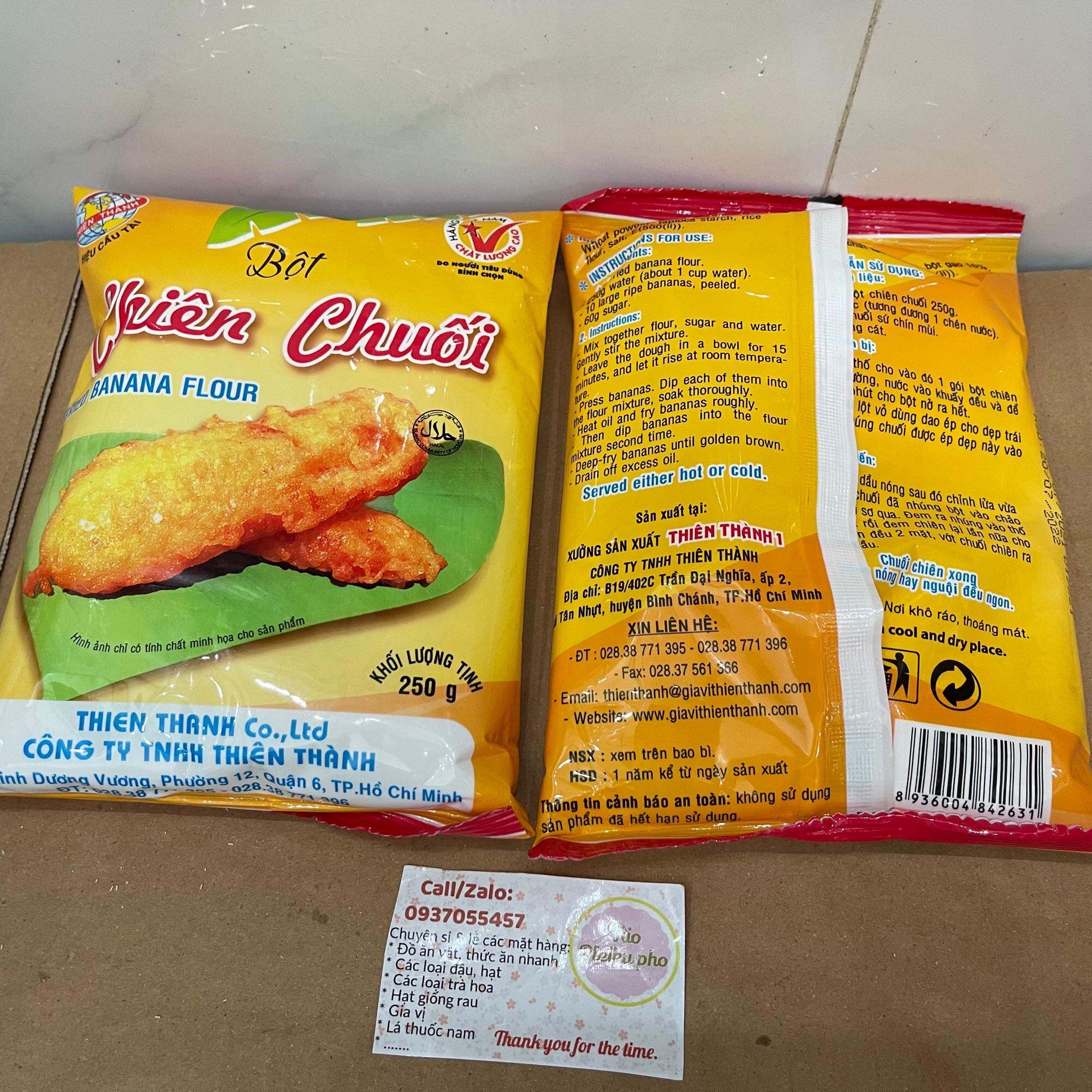 250gr bột chiên chuối