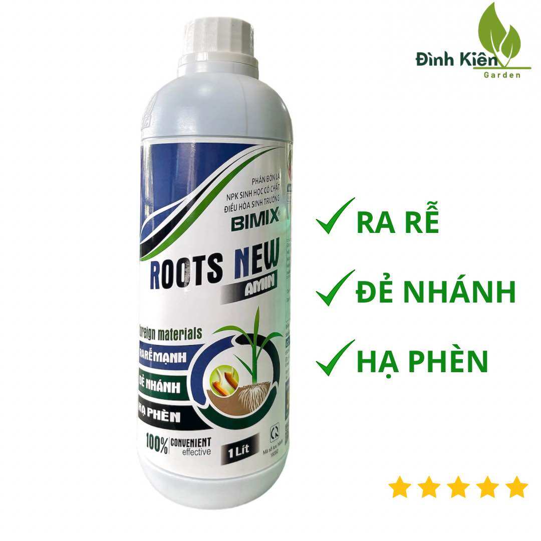 Roots new - ra rễ, hạ phèn, đẻ nhánh.