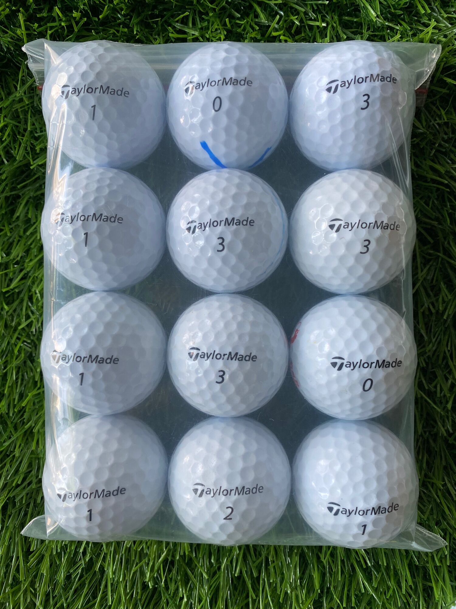 Bóng golf Titleist,Taylormade,Callaway,Nike,Honma(12 quả)