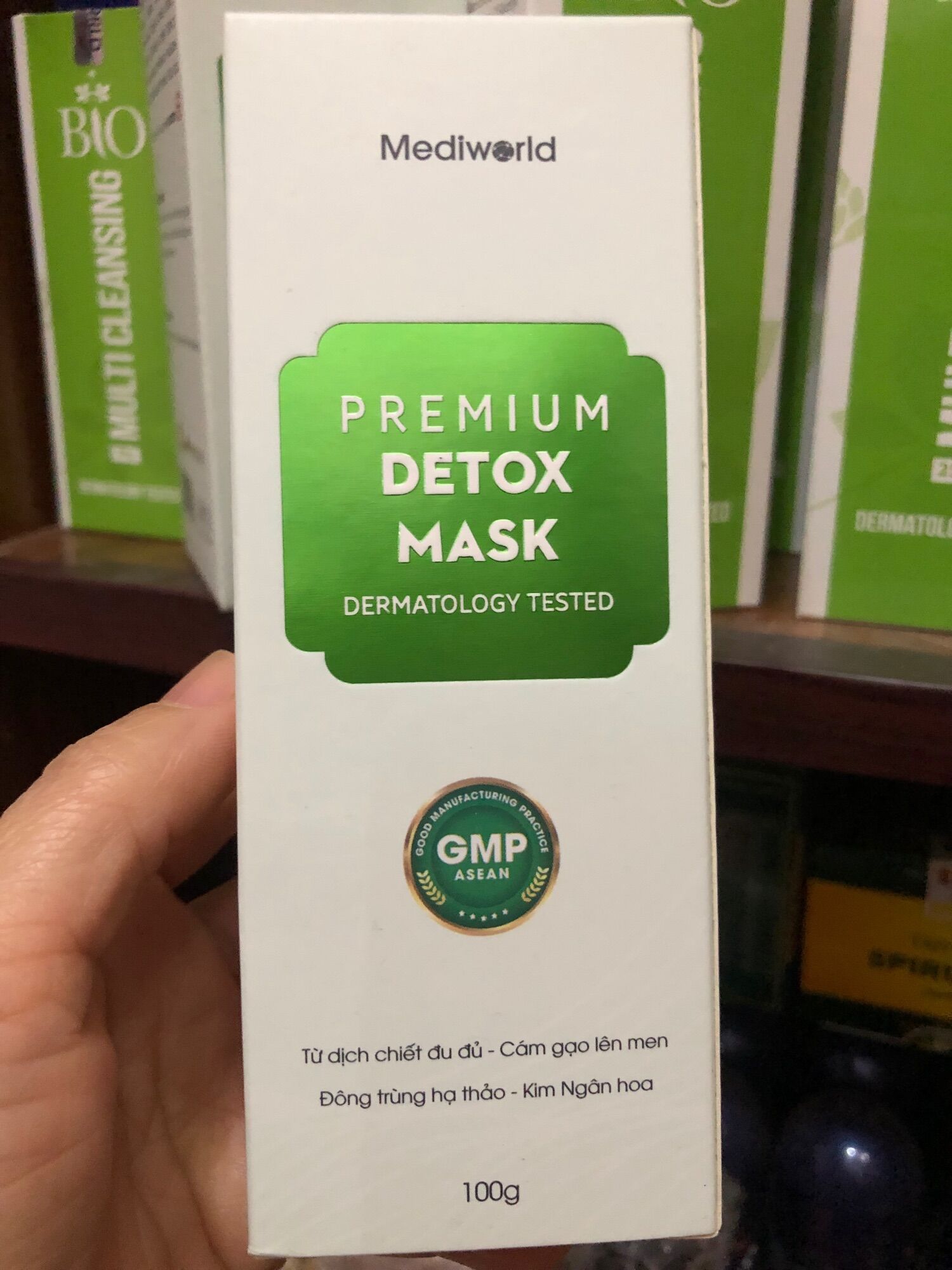 Mẫu mới" Mặt Nạ Thải Độc Premium Detox Mask 250g