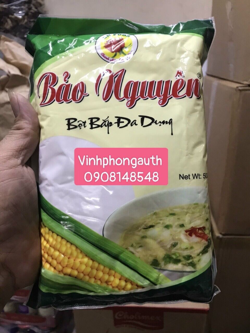 Bột bắp đa dụng Bảo Nguyên 500gr