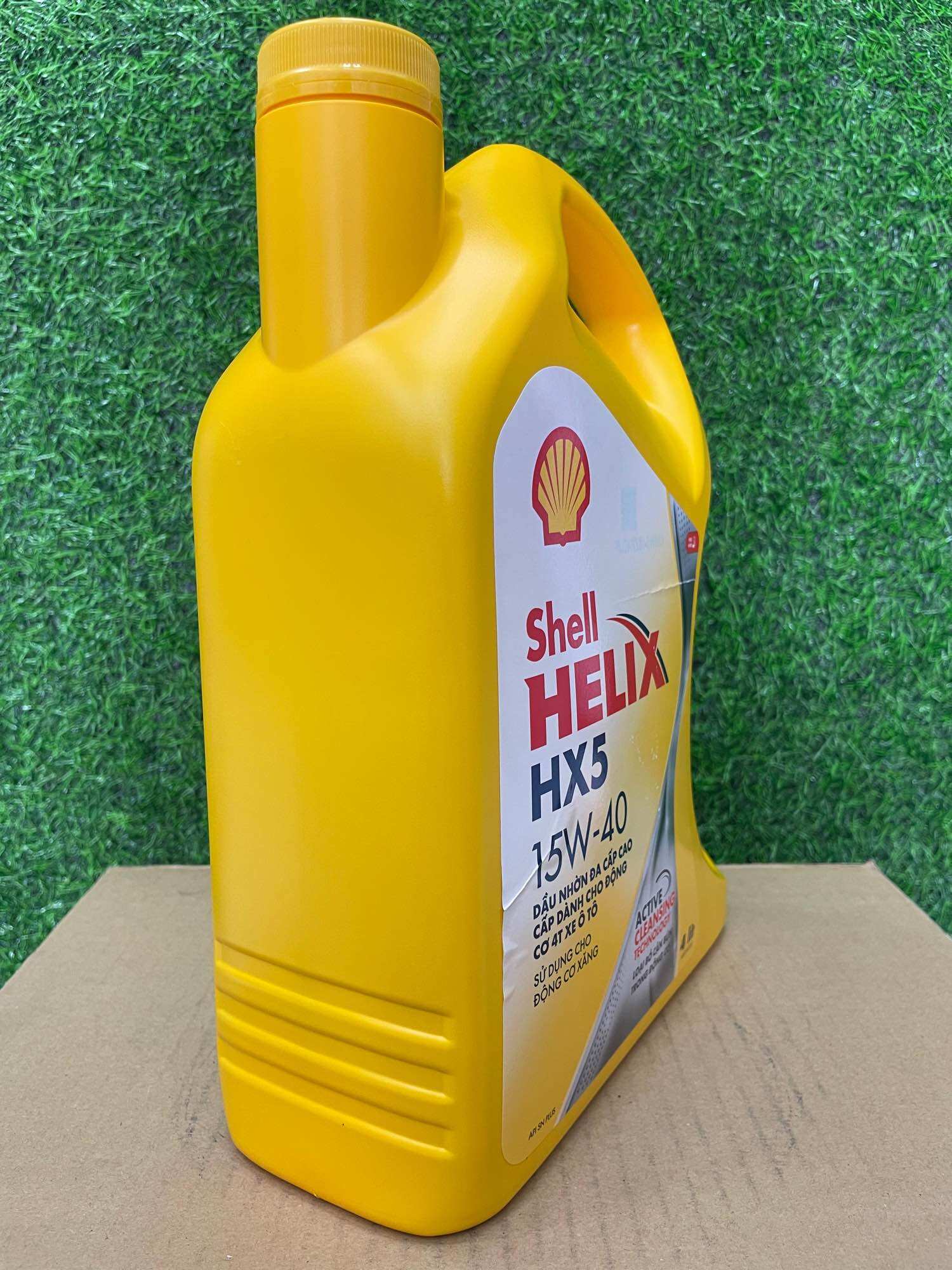 [ HÀNG CHÍNH HÃNG ] Dầu Nhớt SHELL HELIX HX5 15w40 (4Lít)