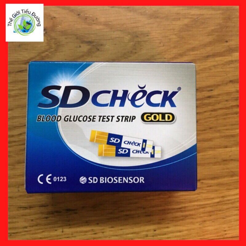 Que thử đường huyết SD Check