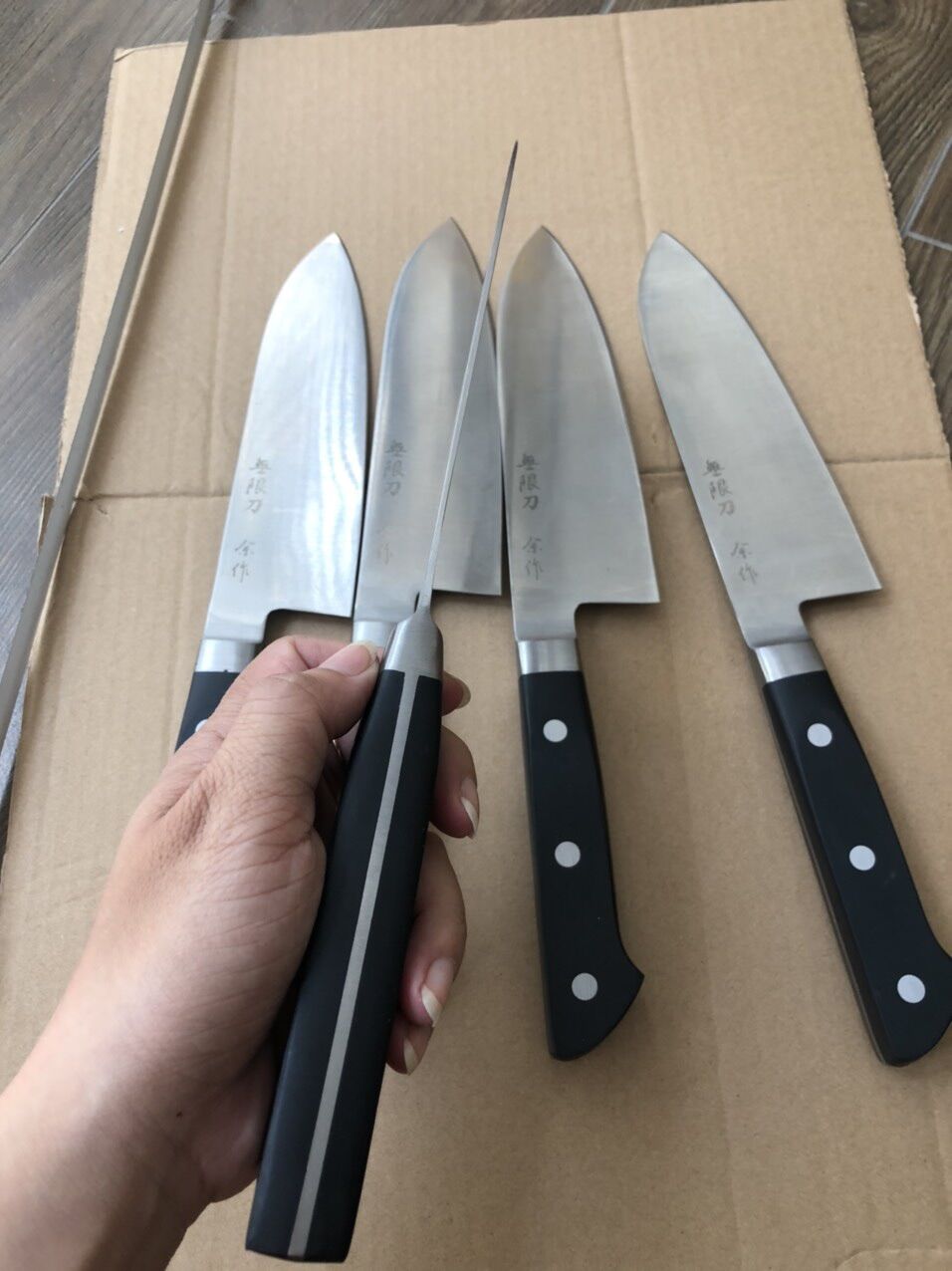 Dao thái hàng bãi nhật, mới 98%, bén, 30cm