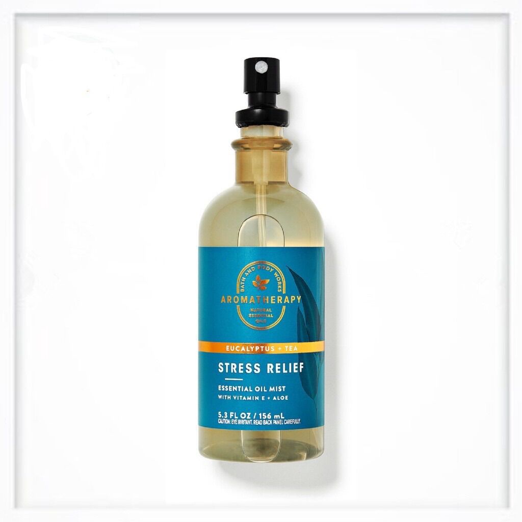 Xịt gối & xịt thơm thư giãn Bath & Body Works Aromatherapy Stress Relief Eucalyptus + Tea 156ml