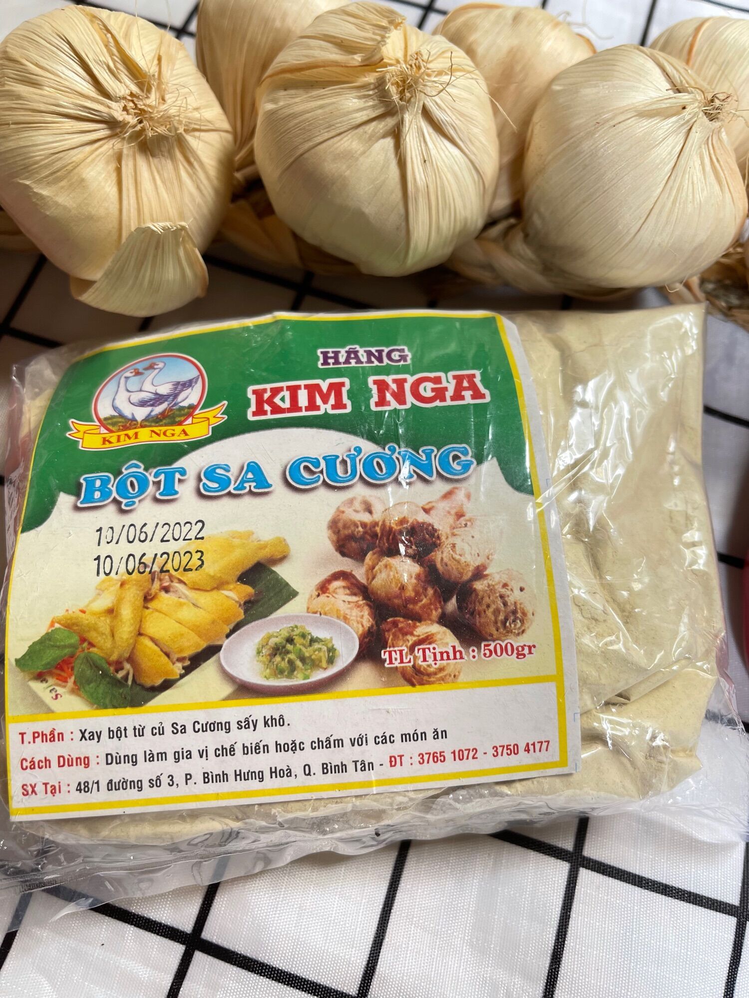 BỘT SA CƯƠNG KIM NGA  100GRAM - 500GRAM