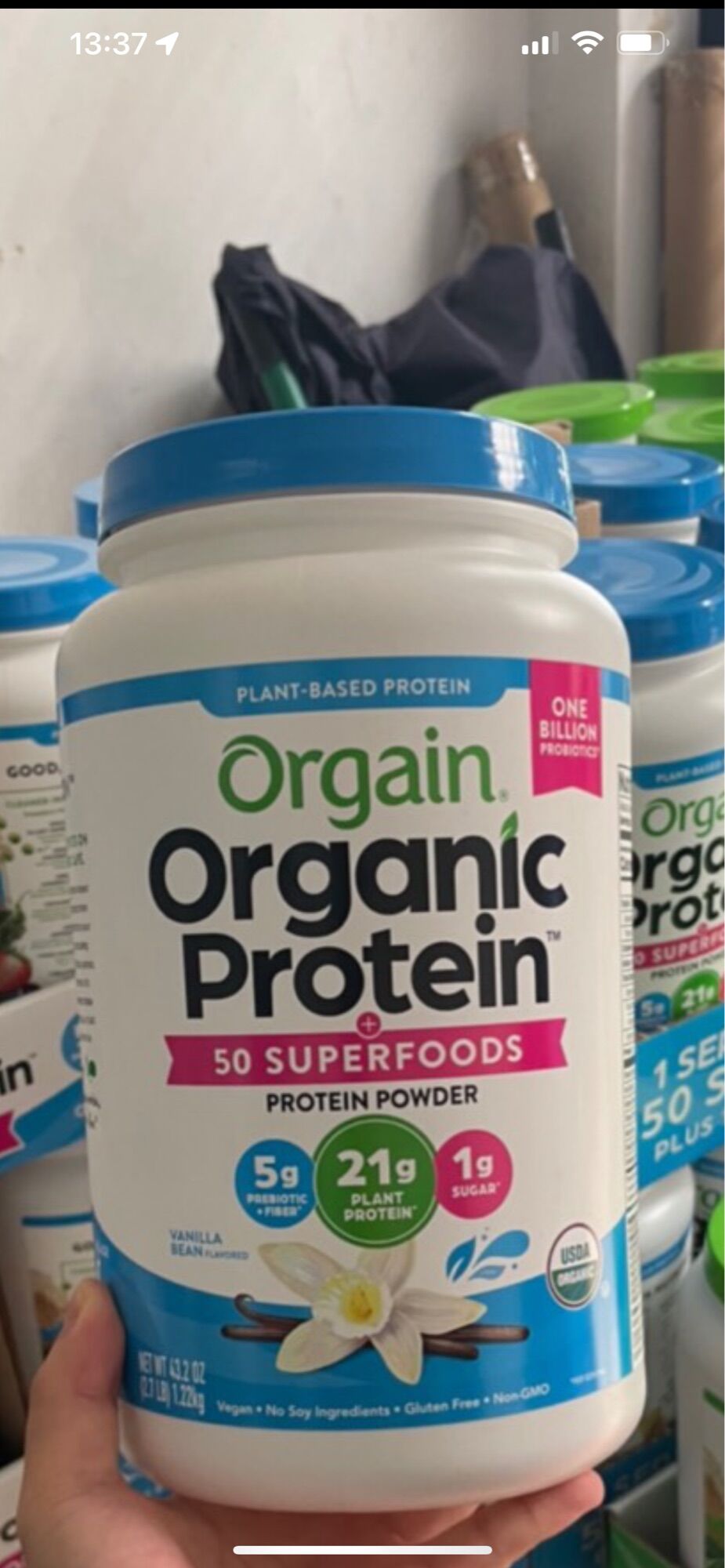 Bill Mỹ - Bột Uống Dinh Dưỡng Orgain Organic Protein