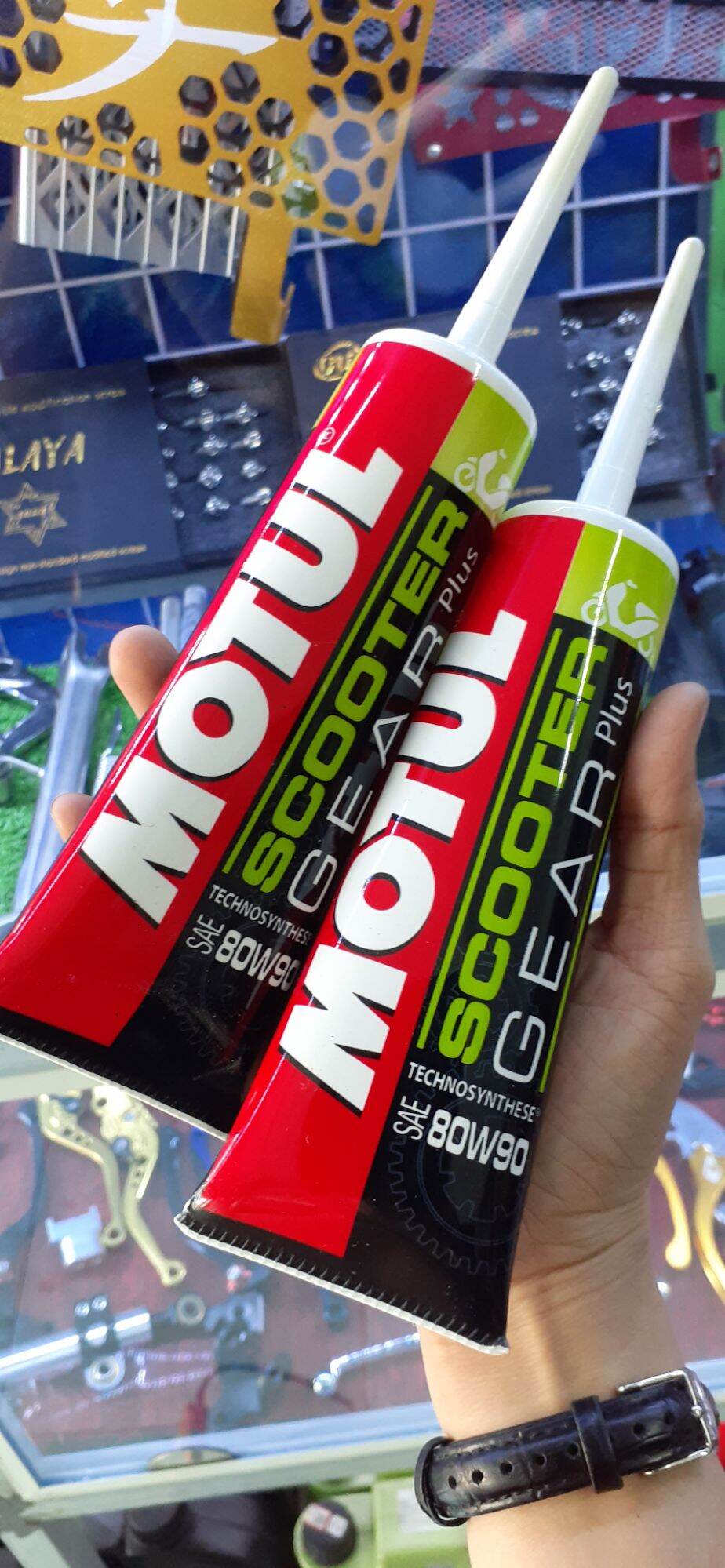 [HCM]nhớt lap Motul xe tay ga