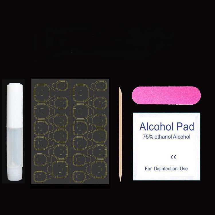 Nailbox Sơn Gel Móng Tay Đỏ Đính Đá Vàng Cao Cấp