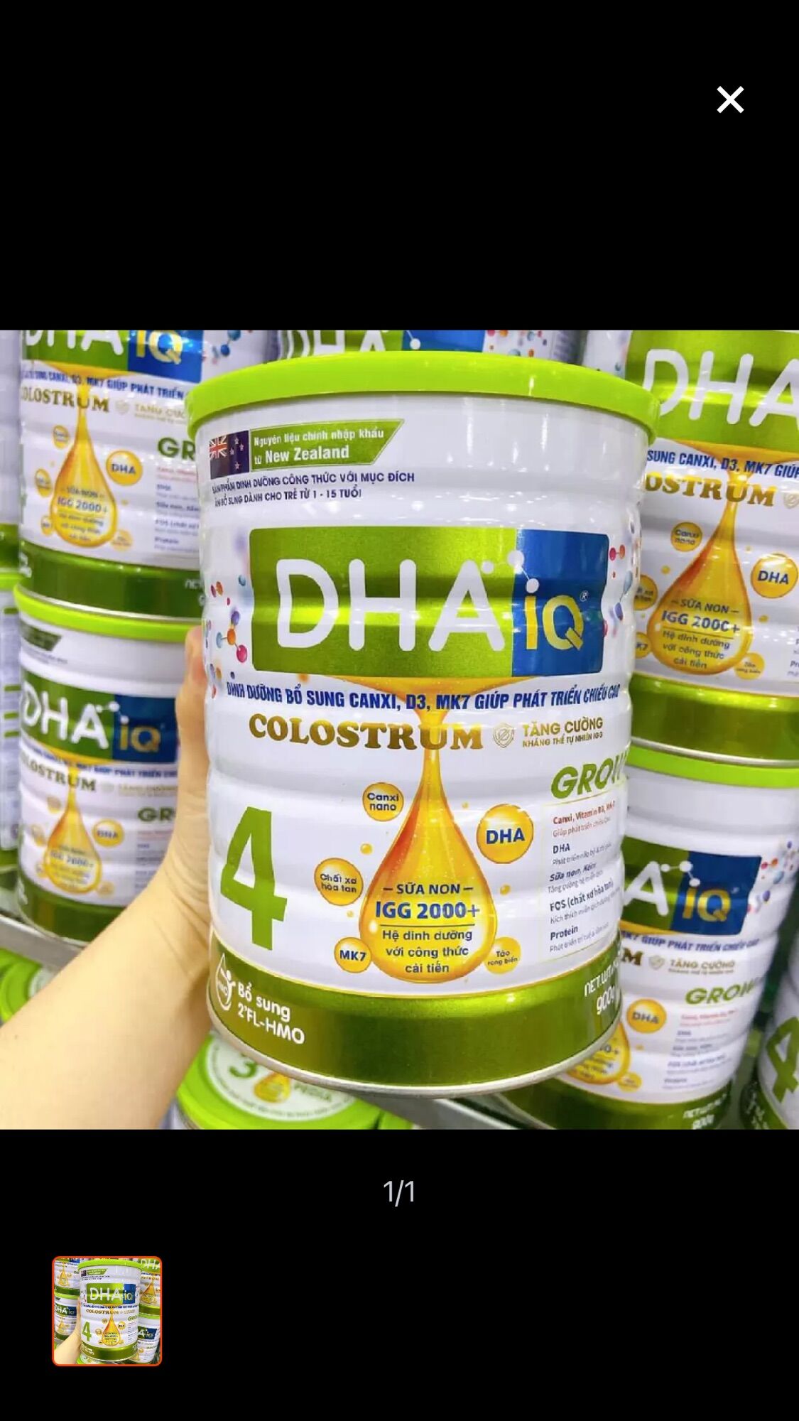 Sữa DHA IQ grow số 4 date mới 900g