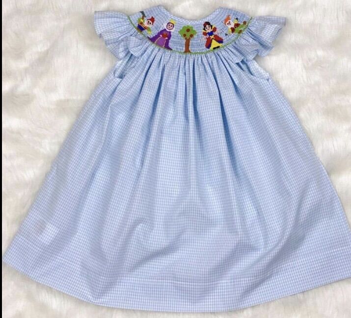 SMOCK CÔNG CHÚA BẠCH TUYẾT