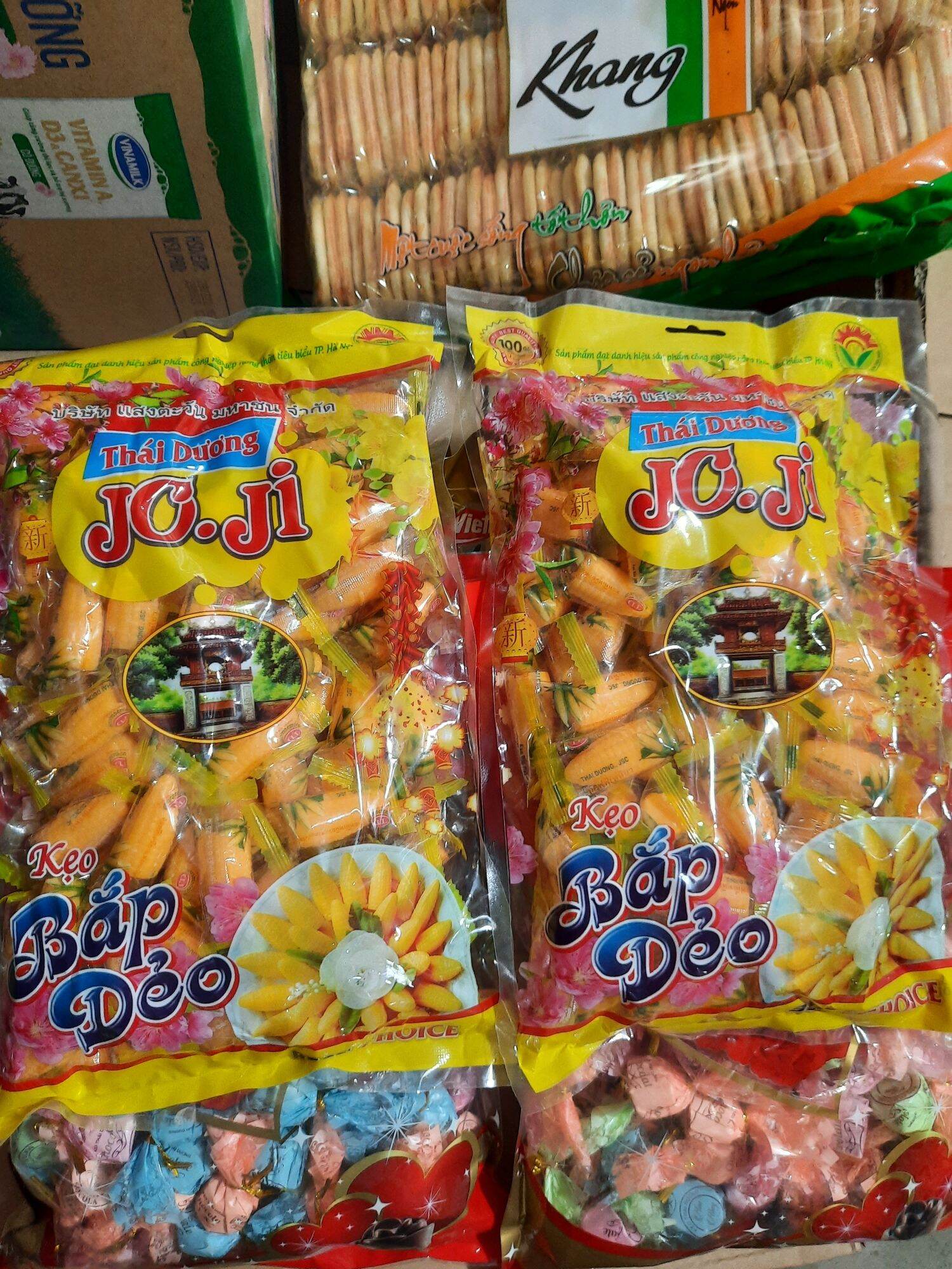 kẹo bắp dẻo Thái Dương gói 1 kg