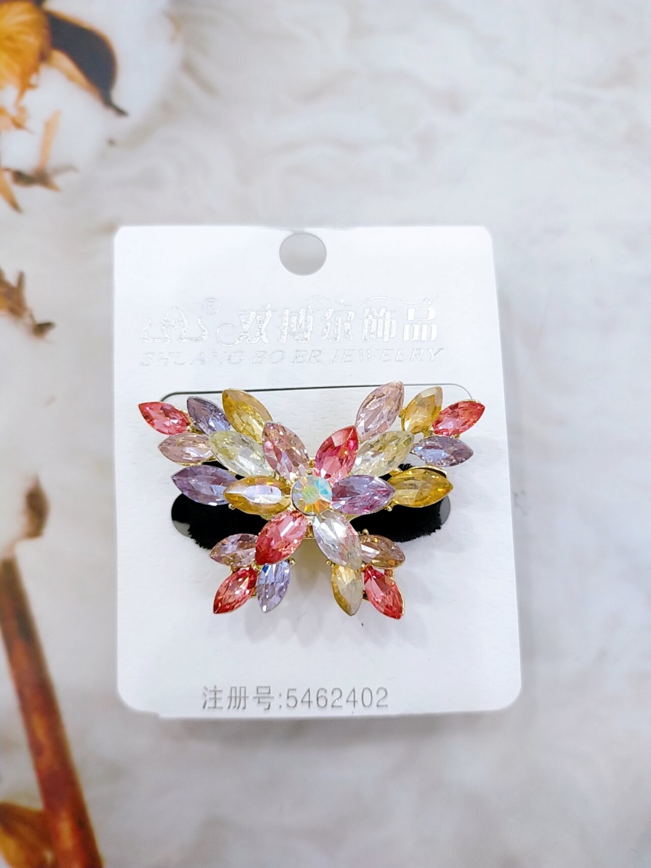 Cột tóc nhung đính đá cao cấp mã M4