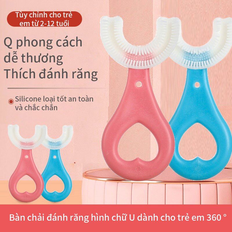Bàn chảy đánh răng em bé chữ U
