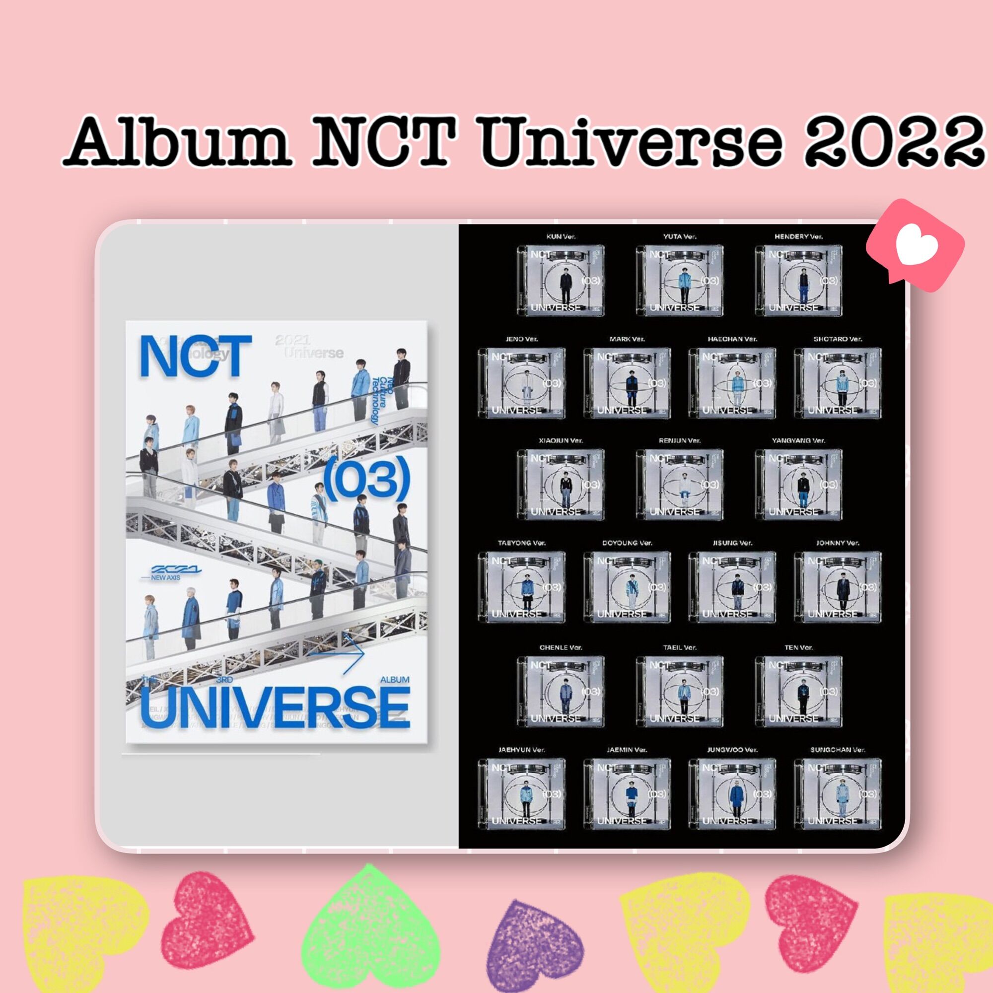 Album nct universe chính hãng chk