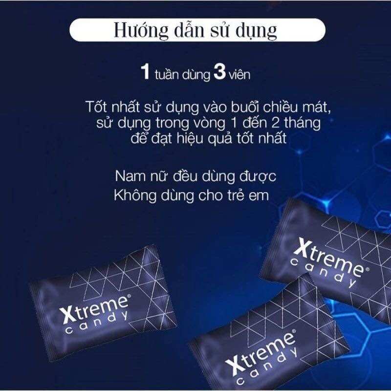 Hộp 30 viên kẹo hồng sâm XTREME _cực mạnh