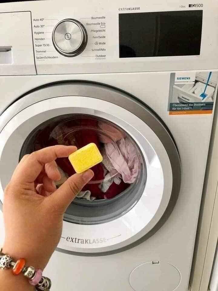 VIÊN TẨY LỒNG MÁY GIẶT DENKMIT ĐỨC (hộp 60 viên)