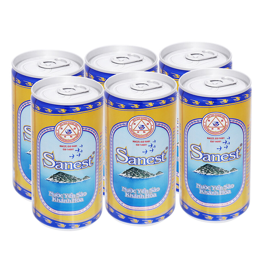 Nước Yến sanest Lon T/Kiêng/Kid x 190ml