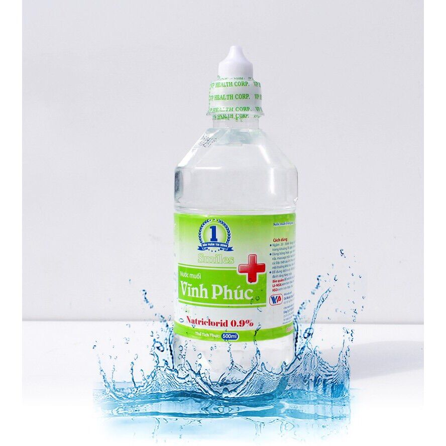 Nước muối vĩnh phúc 500ml