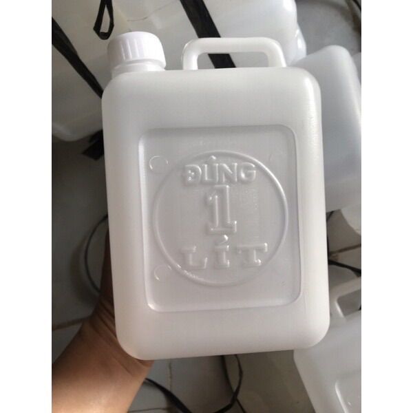 Can nhựa vuông 1L,2L, can nhựa