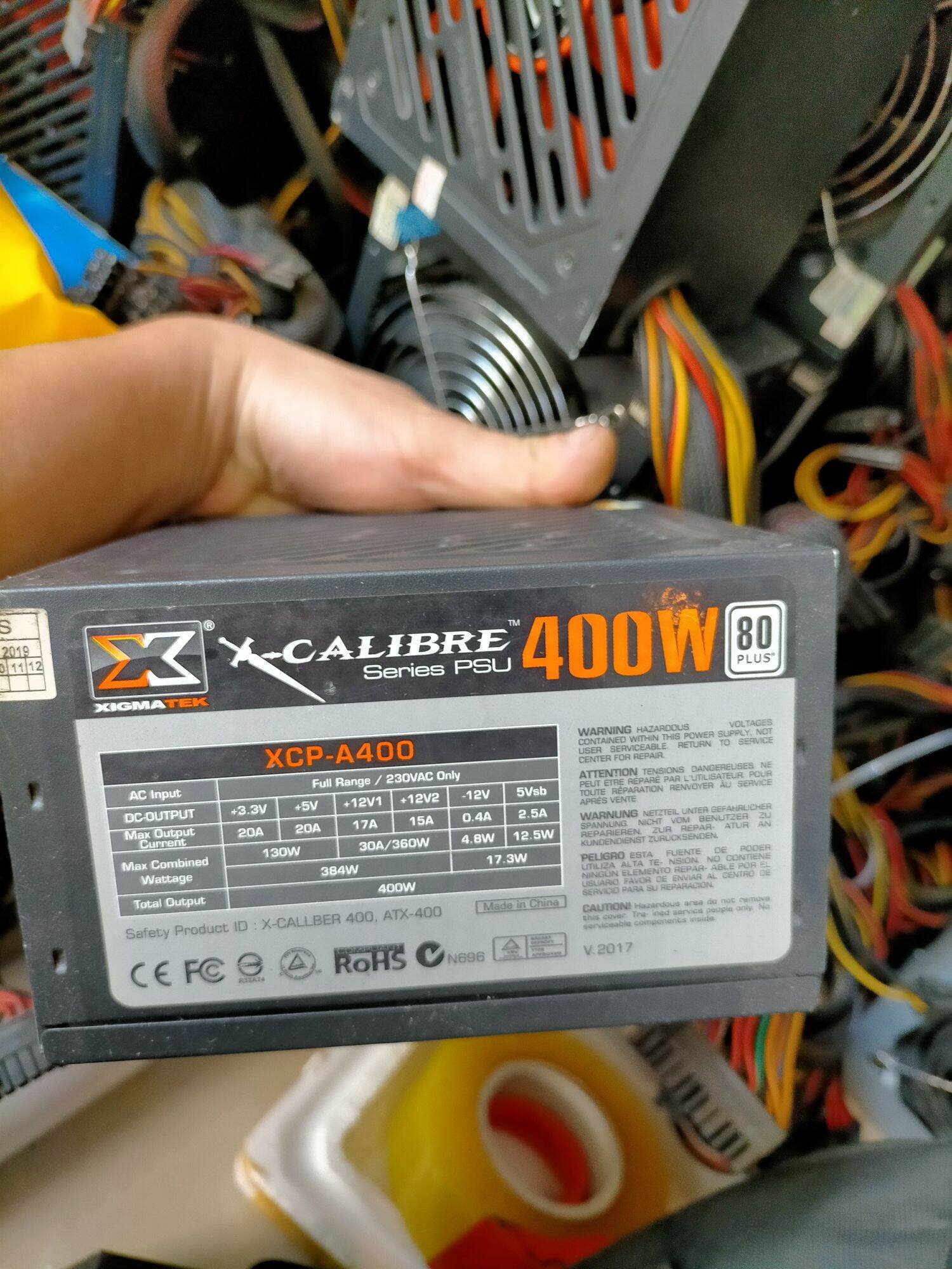 Nguồn xigmatex 400 400w 80plus