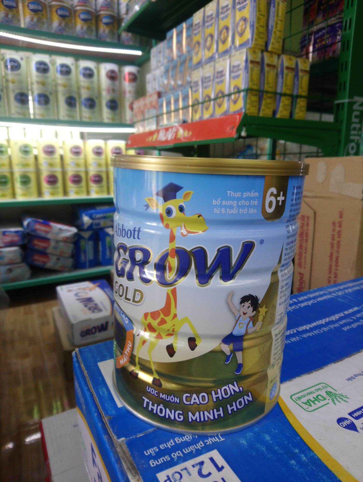 sữa abbott GROW 900G 1 2 3 4 3+ 6+